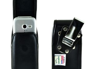 Turtleback Doro PhoneEasy 626 Leather Holster with Metal Belt Clip (A-PMPVSMHDL-Doro)