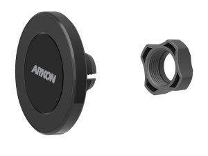 Arkon Mounts Magnetic Phone Holder with 17mm Tightening Ring - MagSafe Compatible (SPMAGS01)