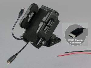 SmoothTalker Universal Hardwired Cradle with Antenna Connection and USB-C Charging Cable with Coax (UHUN1iar-C)