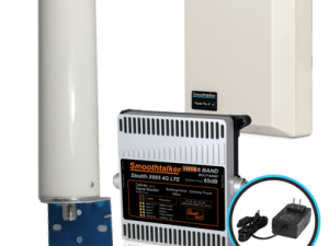 SmoothTalker Stealth X6 65dB 6-Band 4G/5G Ready Cellular Booster Kit with Directional and Omni Antennas and 'F' Type Connectors (BBUX665GTP)