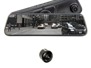 Brandmotion FullVUE AHD Mirror Vision System with Adjustable Snap-In Camera (FVMR-1155)