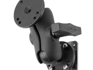 RAM Mounts RAM Drill-Down Dashboard Mount with Backing Plate - C Size Short (RAM-101-B-225B2U)