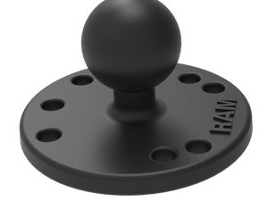 RAM Mounts RAM Round Plate with Ball - B Size (RAM-B-202U)