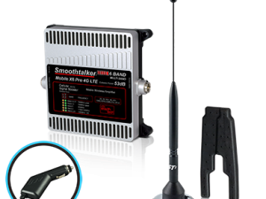 SmoothTalker Mobile X6 50dB 6-Band 4G/5G Ready Extreme Power Wireless Booster with 11' Small Mag Antenna & CLA Power (BMUX650M11PC)