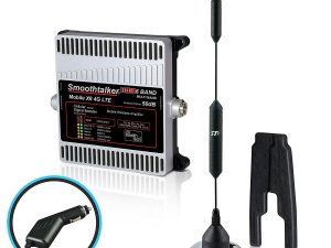 SmoothTalker Mobile X6 50dB 6-Band 4G / 5G Extreme Power Wireless Booster with 14' Small Mag Antenna & CLA Power (BMUX650M14PC)