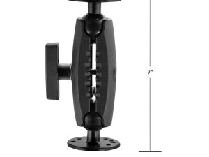 Arkon Mounts 4-hole AMPS Drill Base Mount with Circular Metal AMPS Drill Base and Head (RM2XCMAMPS38)