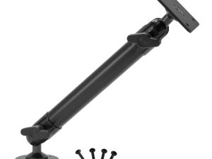 Arkon Mounts Heavy Duty AMPS Mounting Pedestal with 10" Arm and 4-Hole Drill Base (HD005-AMPS)