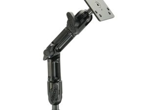 Arkon Mounts Heavy-Duty Drill-Base Mounting Pedestal with 8" Multi-Angle Arm - 4-Hole AMPS Compatible (HD006AMPS)