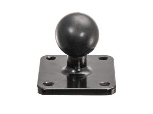 Arkon Mounts Metal 4-Hole AMPS to 25mm (1 Inch) Rubber Ball Adapter (APMAMPS25MM)